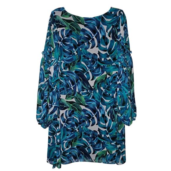 New Anthropologie Parterre Swing Mini Dress By Chloe Oliver Effortless $188 XS - Picture 3 of 4
